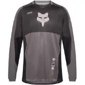 FOX Maillot de motocross tout-terrain Ranger Air, noir/gris, XL