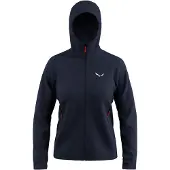 Salewa Puez Rocca Polarlite Hoodie Fleece Bleu S Femme