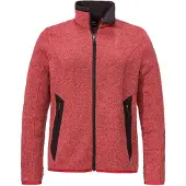 Schöffel Veste en polaire fonctionnelle 'CIRC' rose / noir