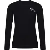 Vaude Monviso Ii Long Sleeve Base Layer Noir 36 Femme