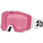 Bliz Spark Ski Goggles Blanc,Rose Pink/CAT1