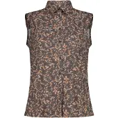 CMP 34s6176 Sleeveless Shirt Marron S Femme