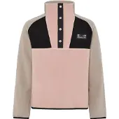 Didriksons Yokto, pull polaire, junior, rose