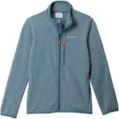 Columbia Essential Hike Grid Full Zip Fleece Bleu 14-16 Years Garçon