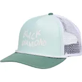 Black Diamond Flat Bill Trucker Cap Vert