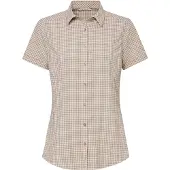 Vaude Seiland Iii Short Sleeve Shirt Beige 38 Femme