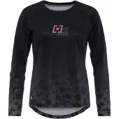 Horsefeathers Maillot de vélo Deco Ls (noir/guépard)