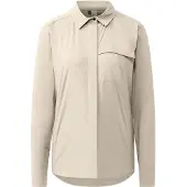 Haglöfs Salo Ii Long Sleeve Shirt Beige S Femme