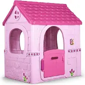 FEBER Tente de jardin pour enfants FEBER, rose, modèle Fantasy