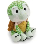 Nici Peluche tortue assise GREEN