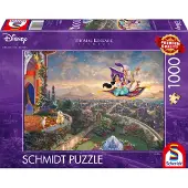 Schmidt Spiele Disney Aladdin , Thomas Kinkade, puzzle, puzzle adulte, 1000 pièces, 59950