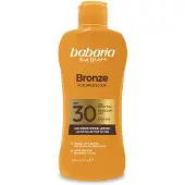 Babaria Lait Bronzant Après-soleil Aloe Spf 30 200ml