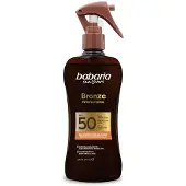 Babaria Bronze Tanning Oil Spray SPF 50