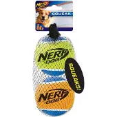 Zeus Nerf balle de tennis grinçante grande 2 pcs (Jouet de rapport pour chiens)