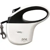 Flexi One S 5m 15kg Dog Leash Blanc