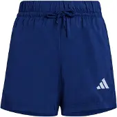 Adidas Shorts pour enfants unisexe Essentials Climacool, bleu marine/blanc, taille 13-14 ans