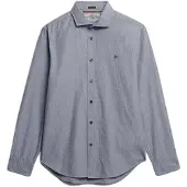 Superdry Cut Away Poplin Long Sleeve Shirt Gris 3XL Homme