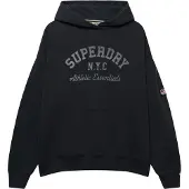 Superdry Sweat-shirt 'Athletic Essentials' marine / gris foncé