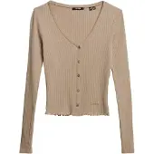 Superdry Cardigan 'Essential' beige