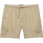 Superdry pour homme. M7110520A Shorts Merchant Linen beige (S), Casuel