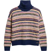 Superdry Textured Pattern Sweater Multicolore S Femme