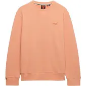 Superdry pour homme. M2013751A Sweat-shirt Essential Logo corail (S), Casuel, Coton