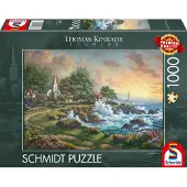 Schmidt Spiele Puzzle Refuge au bord de la mer - 1000 pièces