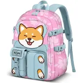 KARACTERMANIA Omp! Haru Shiby 16l 40x27x15 Cm Backpack Rose Enfants