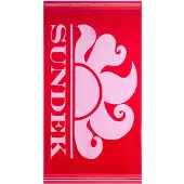 Sundek New Classic Jacquard Beach Logo Towel Rouge Femme