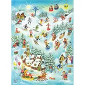 Sonstige Verlage Skifahrer (24 Porte)