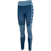 Hummel Cleaa Mid Waist Leggings Bleu S Femme