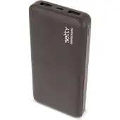 Setty powerbank noir 10000mAh 5V GSM043160