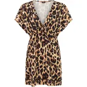Protest Passo Short Sleeve Blouse Marron M Femme