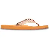 Roxy Porto Rope Flip Flops Marron EU 37 Femme