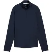 Puma Femmes, Pull-over, W Pure 2.0 1/4 zip, Bleu, (L)