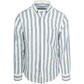 Gant Chemise bleu / blanc