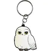 Abystyle Unisexe, Porte-clés, Harry Potter: Hedwig, Blanc