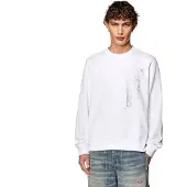 Diesel Ginn K39 Sweatshirt Blanc S Homme