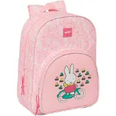 Safta Miffy Flowers 10l 32x43x14 Cm Backpack Rose Enfants