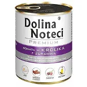 Dolina Noteci Mix de saveurs Premium Riche en lapin avec canneberges et boeuf 24x800g