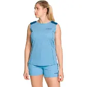 Trangoworld Rainier Sleeveless T-shirt Bleu M Femme