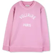 Zadig & Voltaire Sweat-shirt enfant X60540 filles - Rose - 8 ans