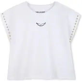 Zadig & Voltaire X60536 Short Sleeve T-shirt Blanc 10 Years Fille