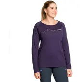 Trangoworld Meru Long Sleeve T-shirt Violet S Femme