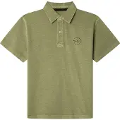 Pepe Jeans Logan Short Sleeve Polo Vert 12 Years Garçon