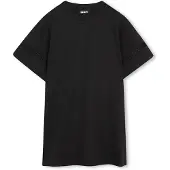 DKNY D62600 Short Sleeve Dress Noir 8 Years Fille