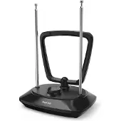 Hama Dvb-t/dvb-t2 R35 Tv Antenna Argenté