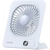 Usams Wentylator USB Wiatraczek magnetyczny na biurko niebieski, Ventilateur, Bleu