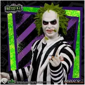 Mezco TOYZ - Figurines Beetlejuice avec accessoires - 9,5 cm - Collection Pop Culture