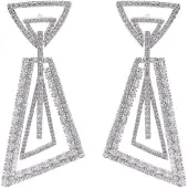 Avant Garde Boucles d'oreilles 'Agataa' argent